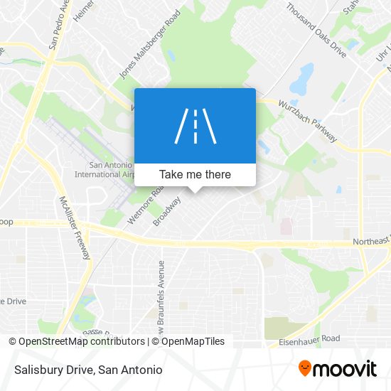 Salisbury Drive map