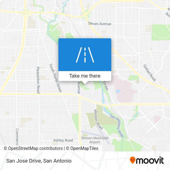 Mapa de San Jose Drive
