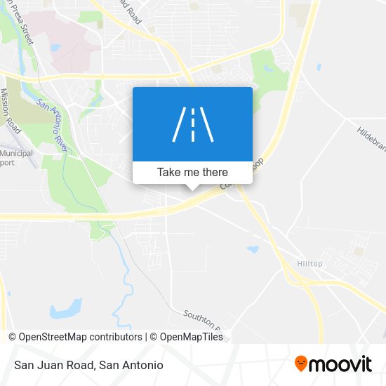 Mapa de San Juan Road