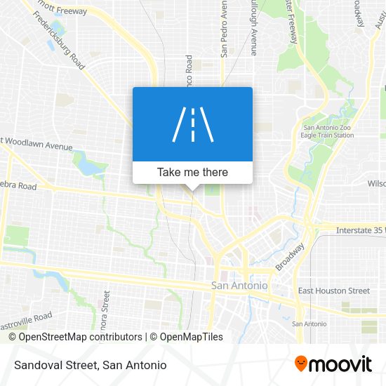 Mapa de Sandoval Street