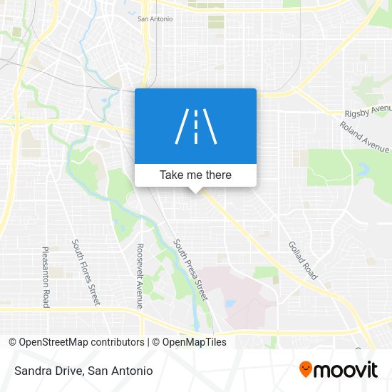 Sandra Drive map