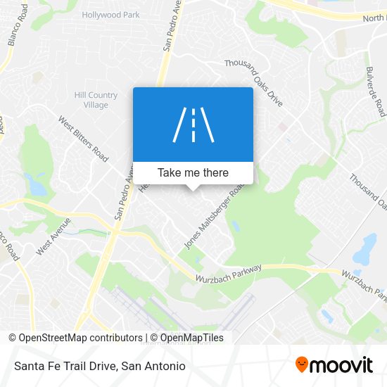 Santa Fe Trail Drive map
