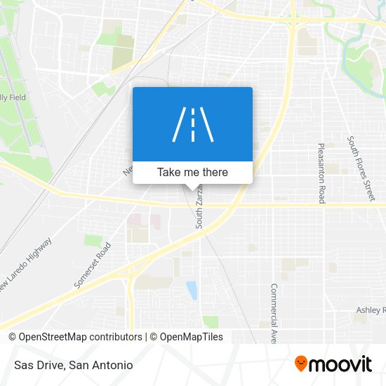 Mapa de Sas Drive