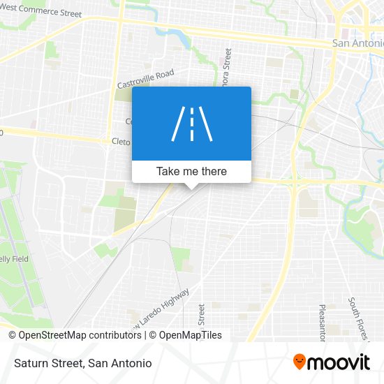 Mapa de Saturn Street