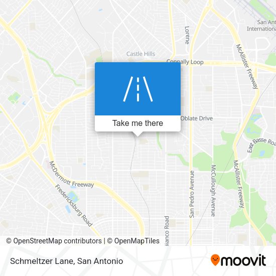 Schmeltzer Lane map