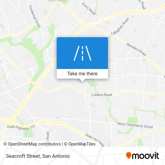 Mapa de Seacroft Street