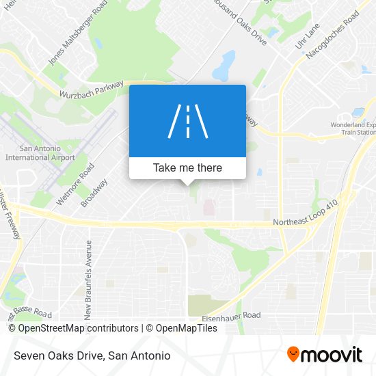Seven Oaks Drive map