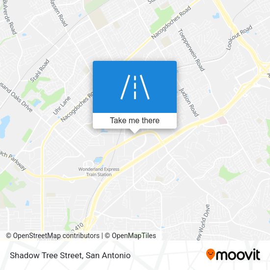 Mapa de Shadow Tree Street