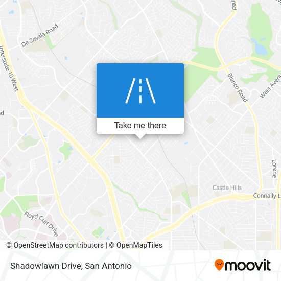 Mapa de Shadowlawn Drive