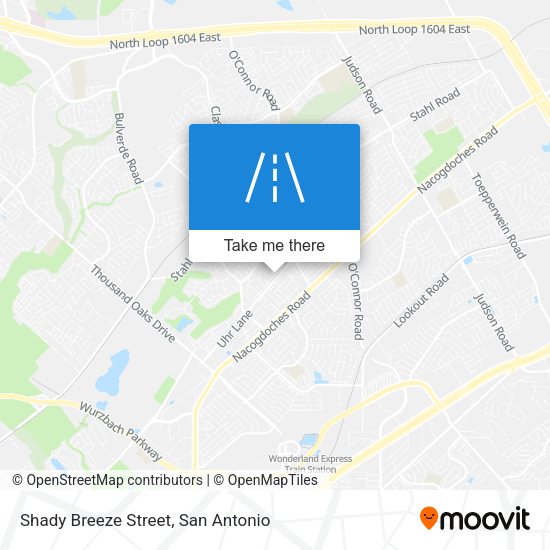 Shady Breeze Street map