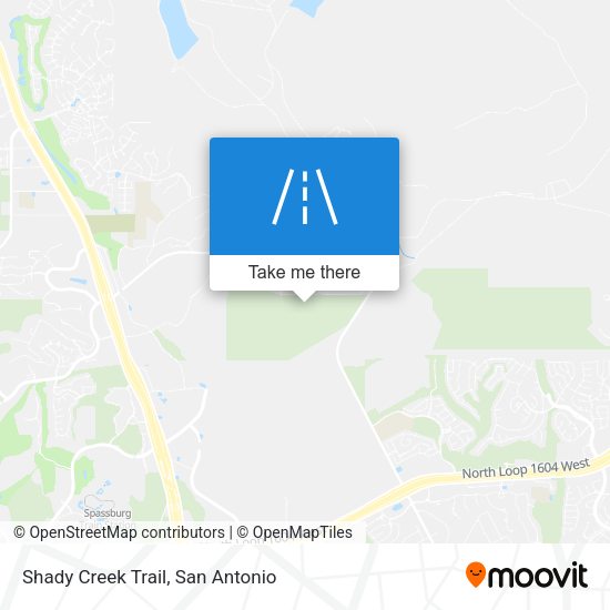 Mapa de Shady Creek Trail