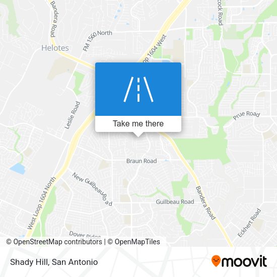 Mapa de Shady Hill