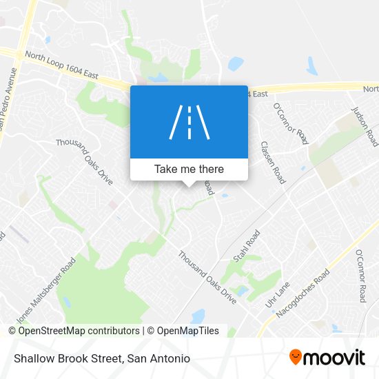 Shallow Brook Street map