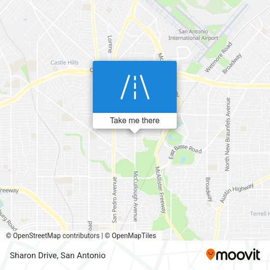 Mapa de Sharon Drive