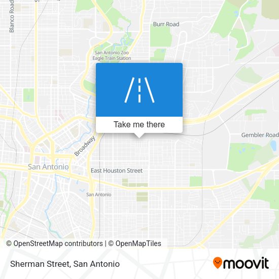 Mapa de Sherman Street