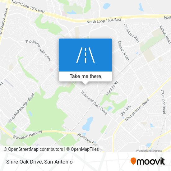 Mapa de Shire Oak Drive