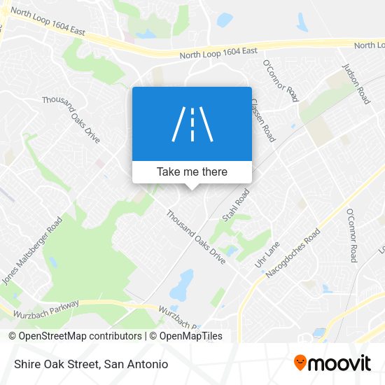 Mapa de Shire Oak Street
