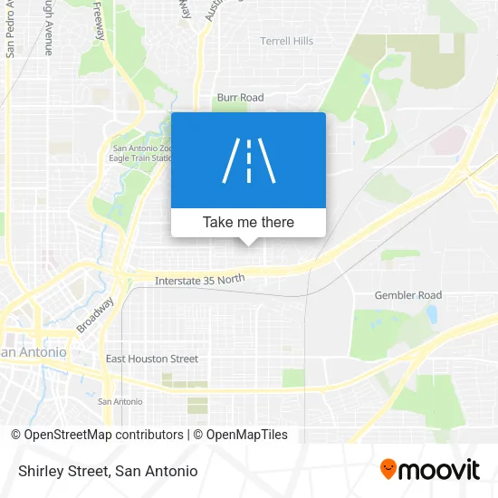 Shirley Street map