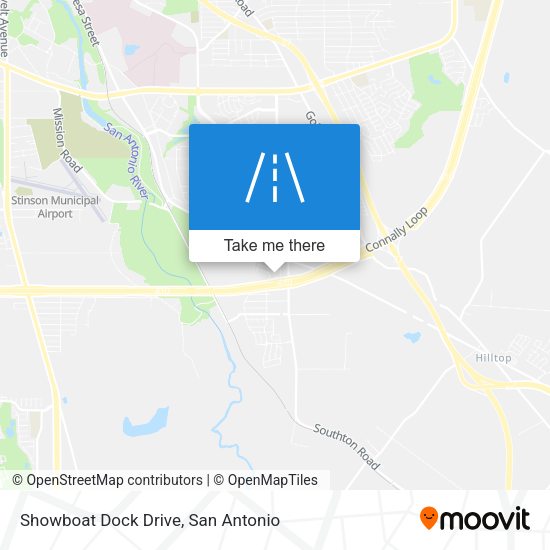 Showboat Dock Drive map