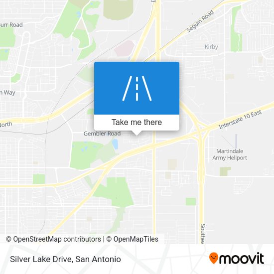 Silver Lake Drive map