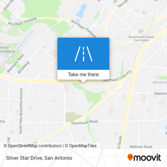 Mapa de Silver Star Drive