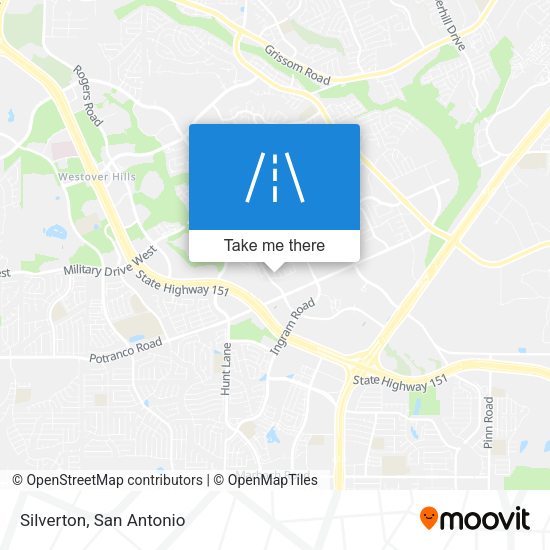 Mapa de Silverton