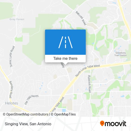 Mapa de Singing View