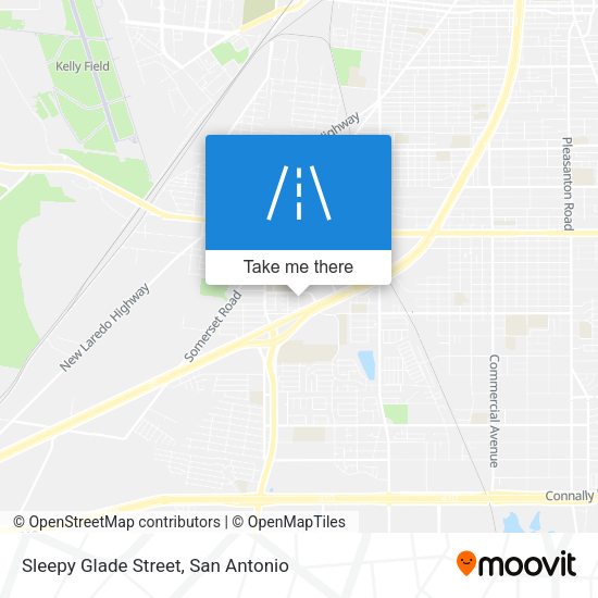 Sleepy Glade Street map