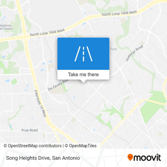 Song Heights Drive map