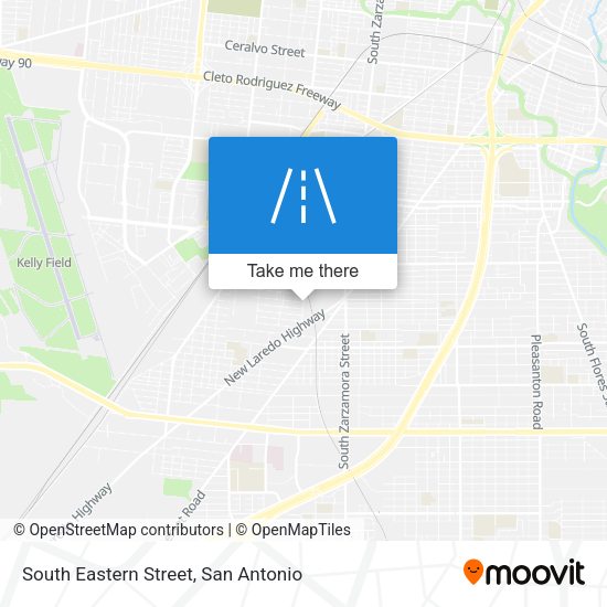 South Eastern Street map