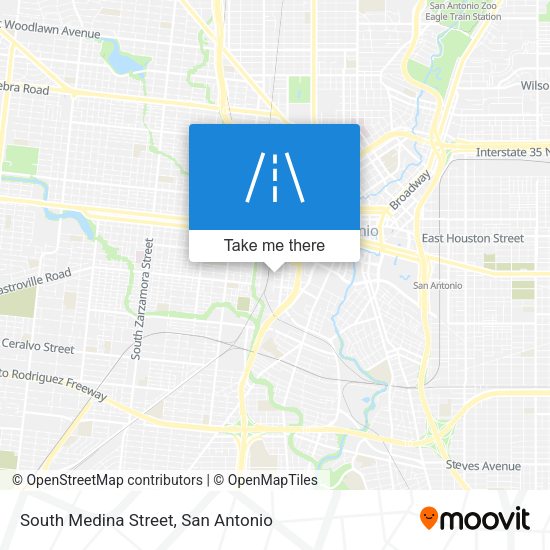 South Medina Street map