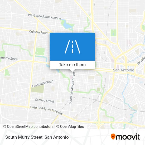 South Murry Street map