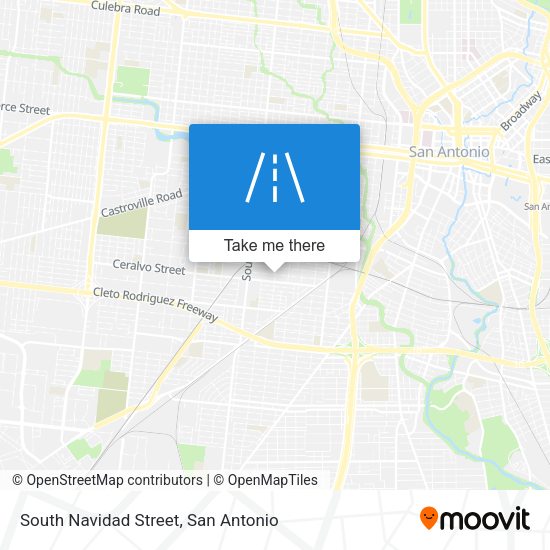 South Navidad Street map