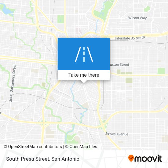 South Presa Street map