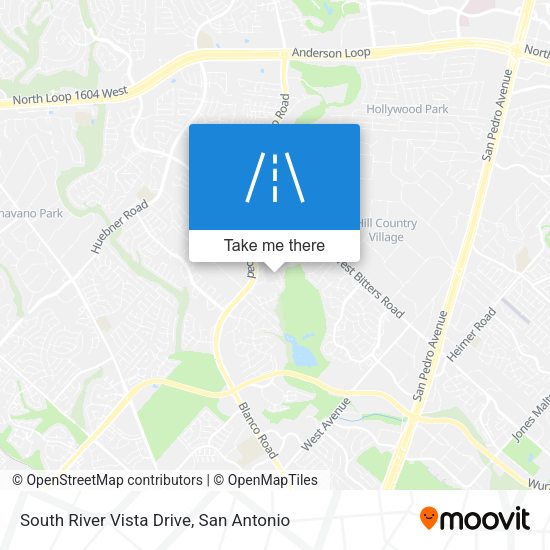 Mapa de South River Vista Drive