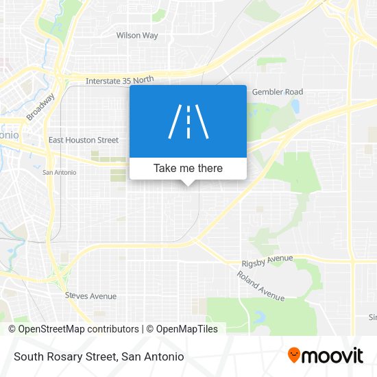 Mapa de South Rosary Street