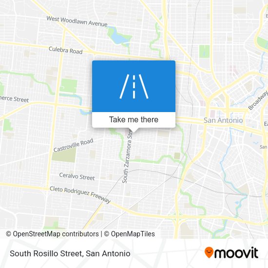 South Rosillo Street map