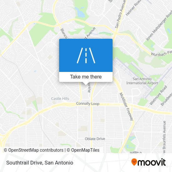 Southtrail Drive map