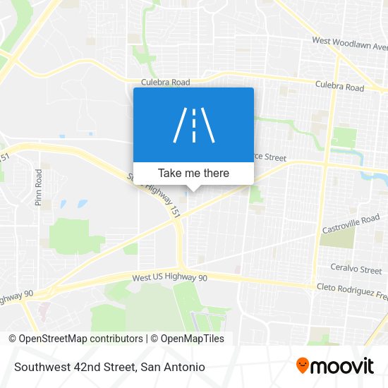 Mapa de Southwest 42nd Street