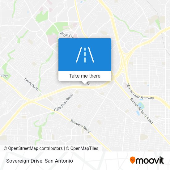 Sovereign Drive map
