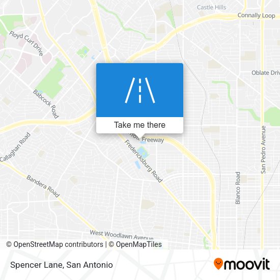 Mapa de Spencer Lane