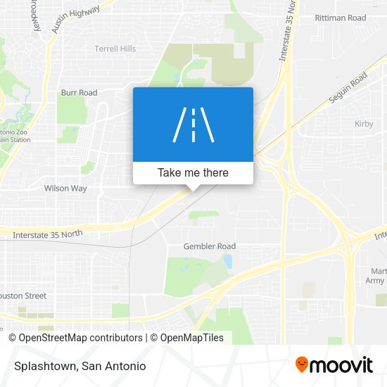 Mapa de Splashtown