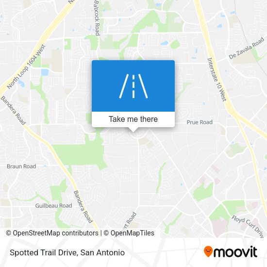 Mapa de Spotted Trail Drive