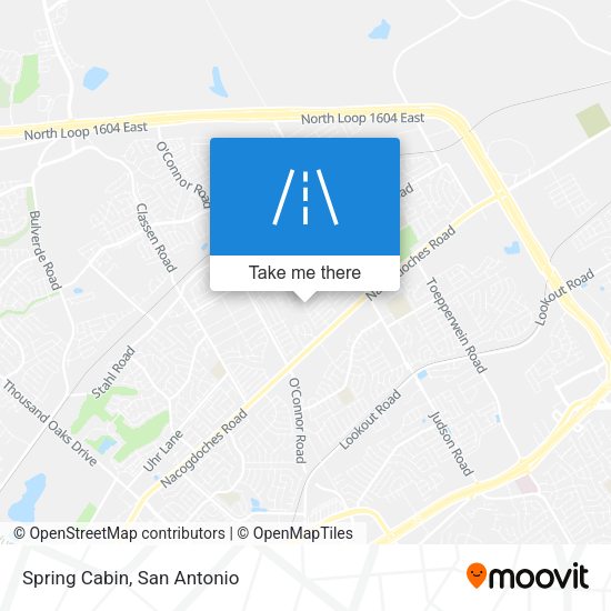 Mapa de Spring Cabin