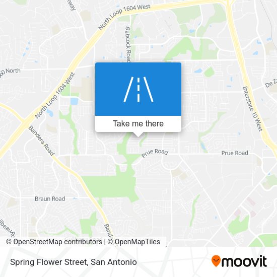 Spring Flower Street map