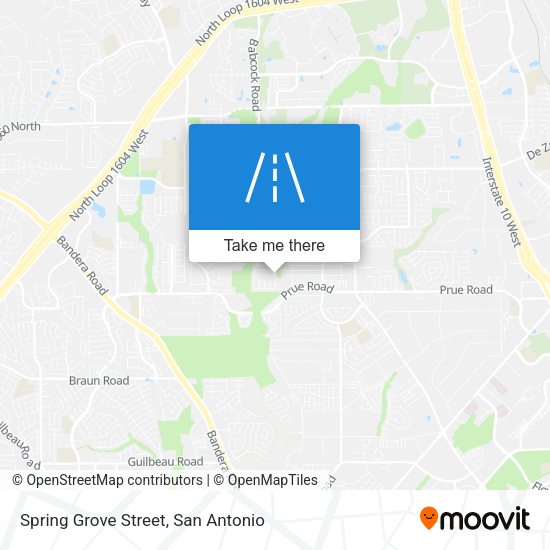 Spring Grove Street map