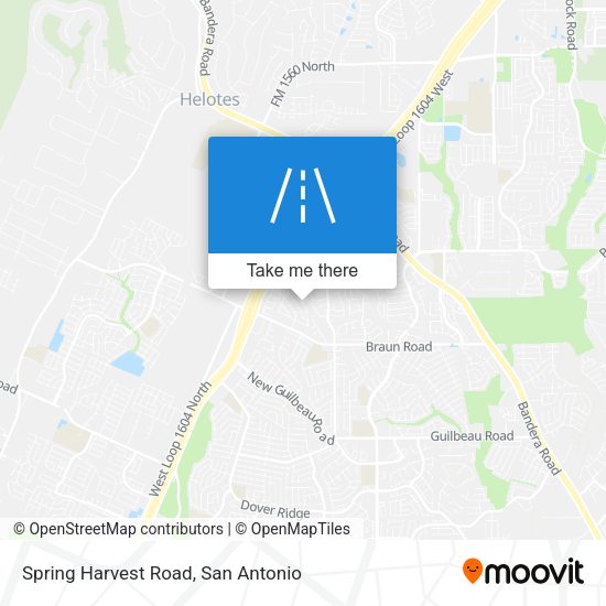 Mapa de Spring Harvest Road