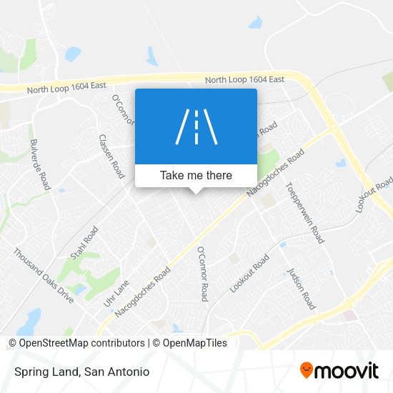 Mapa de Spring Land