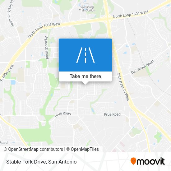 Mapa de Stable Fork Drive