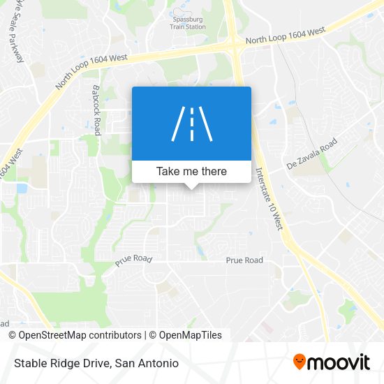 Stable Ridge Drive map
